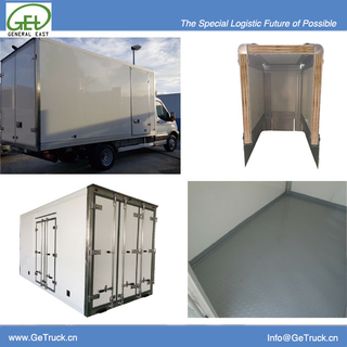 FRP+Sperrholz+FRP Composite-Sandwichplatte für Dry logistic Cargo Box