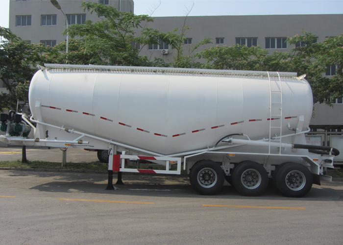 33000L pneumatische Trockenmasse-Tanker-halb Anhänger mit 3 Achsen für Schüttgut-Zement-Pulver, Zement-Tanker-halb-Anhänger