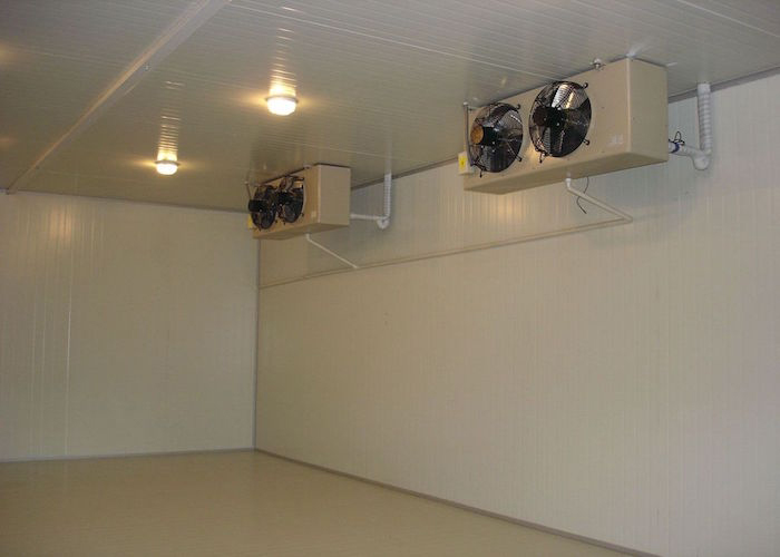 Industrie-Kühlraum verzinkte Stahlplatte mit PU-Verbund-Sandwichplatte, Kühlraum